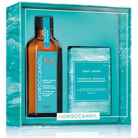 קיט שמן מרוקאי+סבון גוף Moroccan Oil
