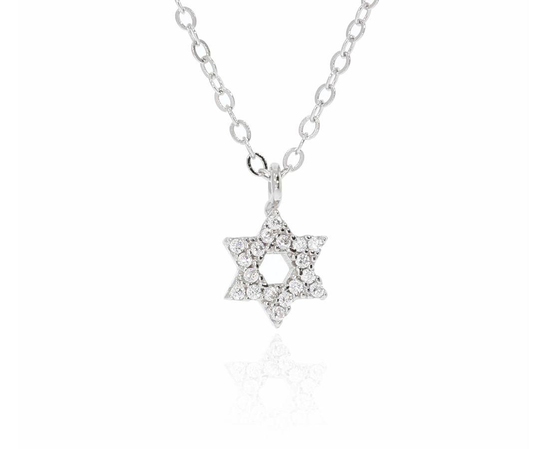 שרשרת מגן דוד כסף 925